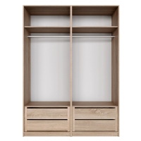 Распашной шкаф Локер 800+800 "WingLine" Сонома