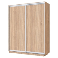 Шкаф-купе Экспресс, 2дв.-ДСП, 180х45х220, Сонома