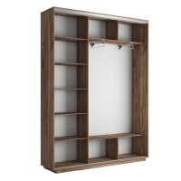 Шкаф-купе Экспресс, 2дв.-ДСП, 180х45х220, Крафт табачный