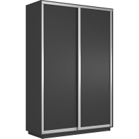Шкаф-купе Экспресс, 2дв.-ДСП, 140х60х220, Серый диамант