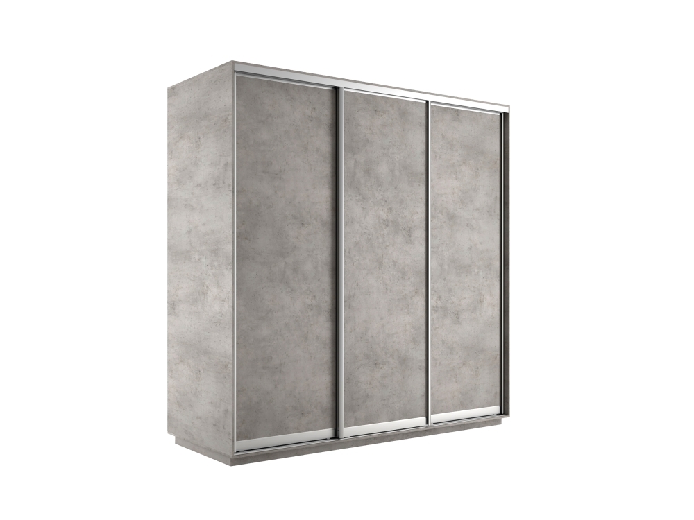 Шкаф-купе Экспресс 3дв.-ДСП, 180х60х220, Бетон