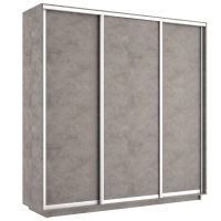 Шкаф-купе Экспресс 3дв. -ДСП, 240х45х240, Бетон