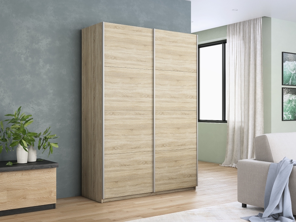 Шкаф-купе Прайм, 2дв.-ДСП/доводчики, 120х57х230, Сонома