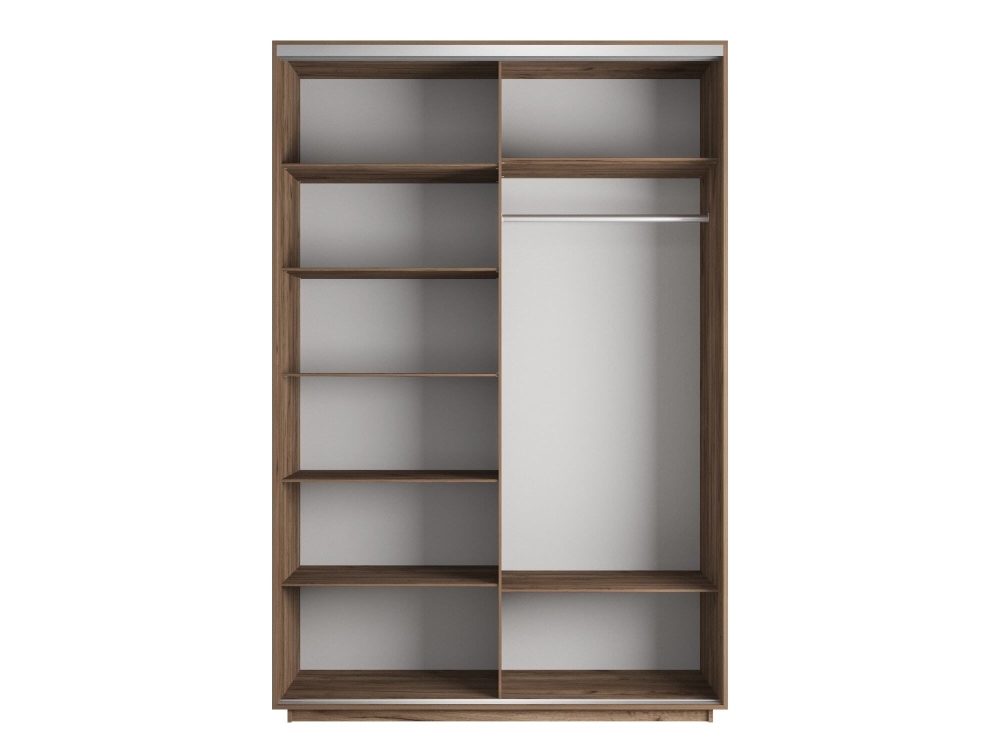 Шкаф-купе Экспресс, 2дв.-ДСП, 160х60х220, Крафт табачный