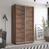 Шкаф-купе Экспресс Хит, 2дв.-ДСП, 120х60х220, Крафт табачный