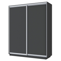 Шкаф-купе Экспресс, 2дв.-ДСП, 180х60х220, Серый диамант