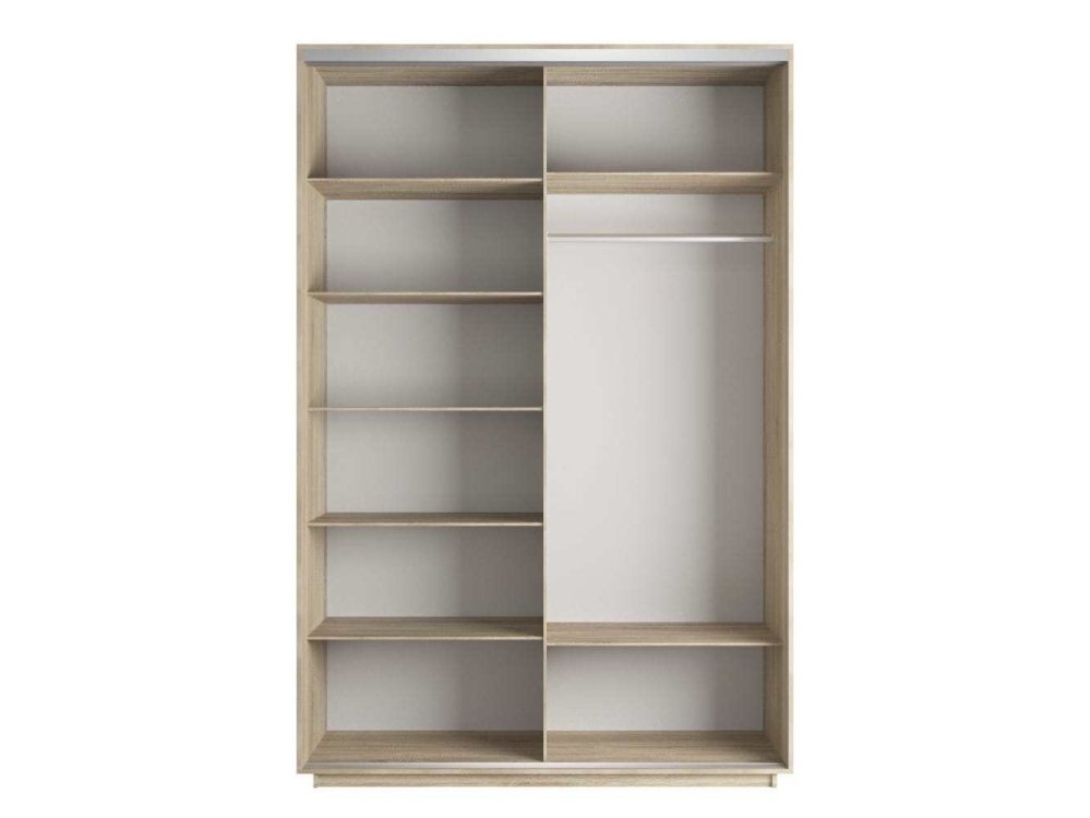 Шкаф-купе Фотопечать, 2дв. Абстракция серая, 120х60х220, Сонома