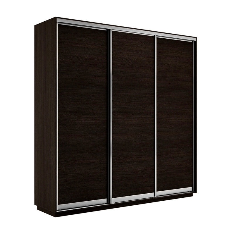 Шкаф-купе Экспресс 3дв. -ДСП, 180х45х240, Венге