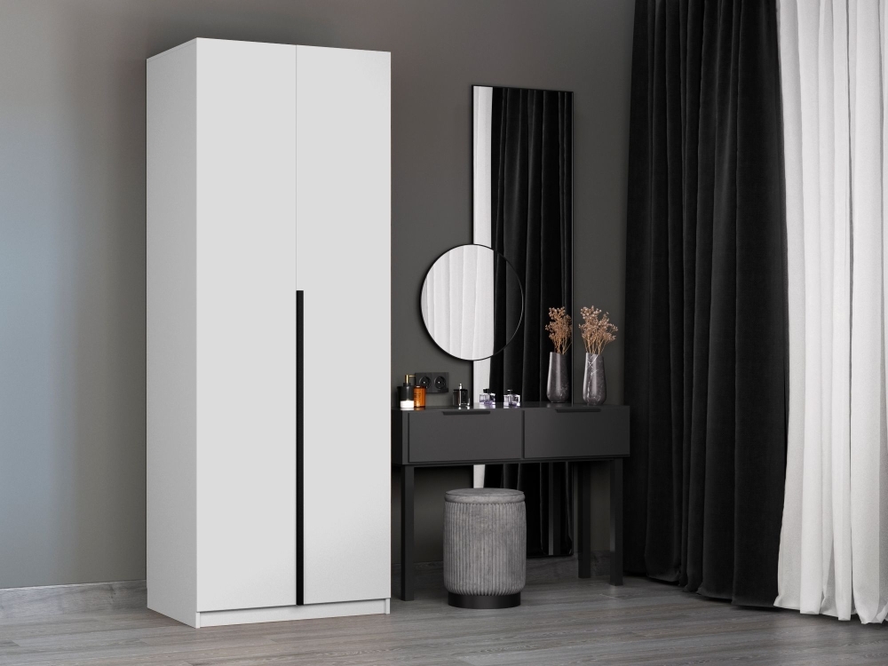 Шкаф распашной Локер "Распашной"/доп. полки + модуль 80х220х53