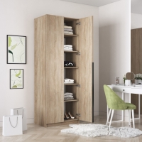 Шкаф распашной Локер "Распашной"/доп. полки 80х220х53