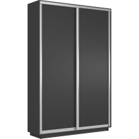 Шкаф-купе Экспресс, 2дв.-ДСП, 160х45х220, Серый диамант