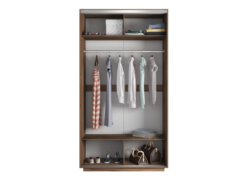 Шкаф-купе Экспресс Хит, 2дв.-ДСП, 120х60х220, Крафт табачный