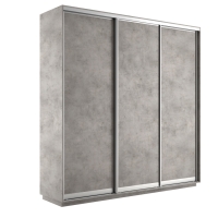 Шкаф-купе Экспресс 3дв. -ДСП, 180х45х220, Бетон