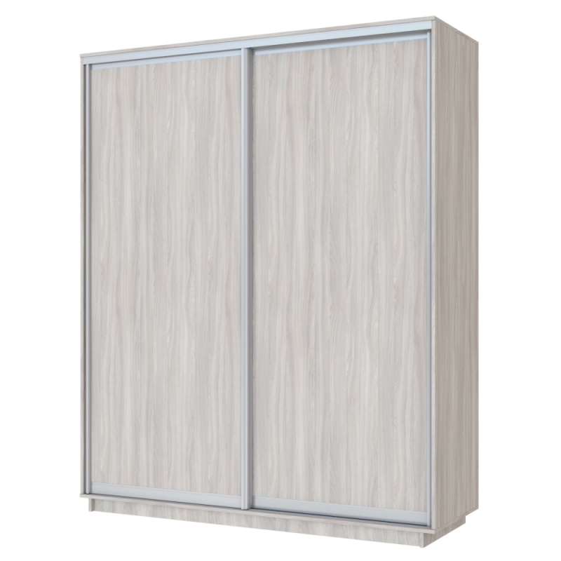 Шкаф-купе Экспресс, 2дв.-ДСП, 180х45х240, Ясень шимо светлый