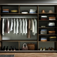 Шкаф-купе Прайм 3дв.-Зеркало/доводчики, 210х57х230, Венге