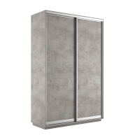 Шкаф-купе Экспресс, 2дв.-ДСП, 160х45х220, Бетон