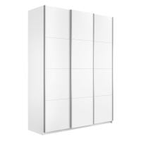 Шкаф-купе Прайм 3дв.-ДСП/доводчики, 180х57х230, Белый Снег