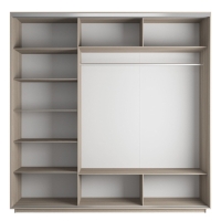 Шкаф-купе Экспресс 3дв.-ДСП, 180х60х220, Ясень шимо светлый