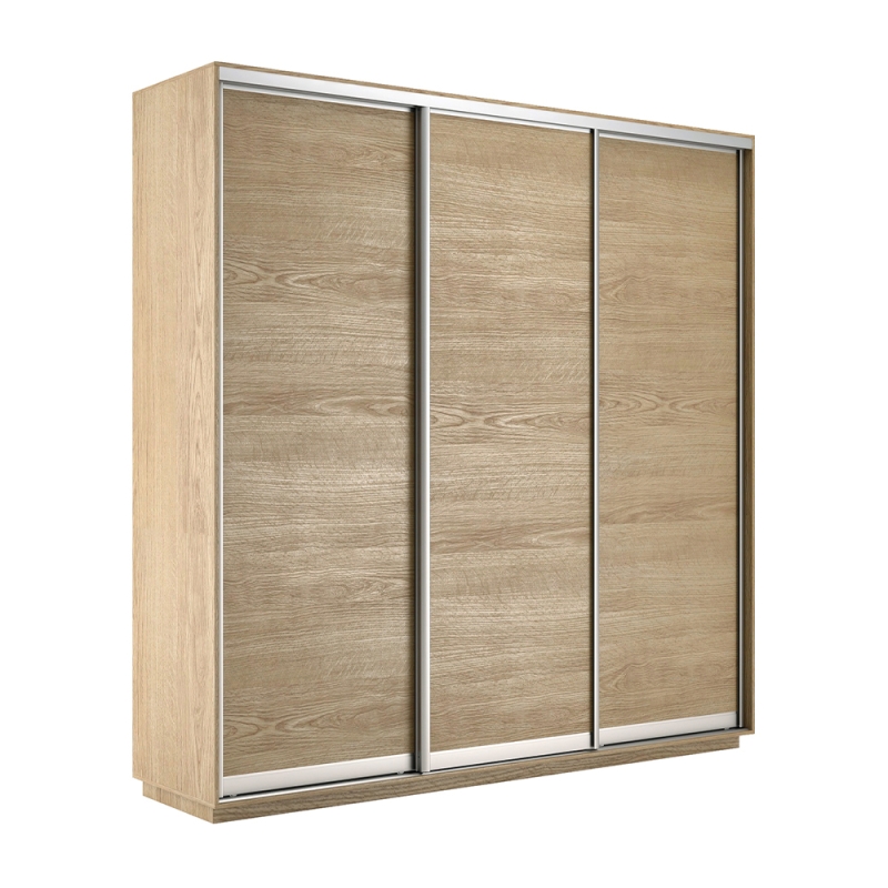 Шкаф-купе Экспресс 3дв. -ДСП, 180х45х240, Сонома