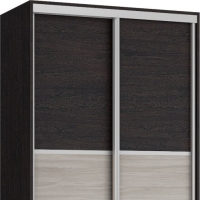 Шкаф-купе Мини с полками, 90х45х190, Венге