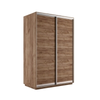 Шкаф-купе Экспресс, 2дв.-ДСП, 160х60х220, Крафт табачный