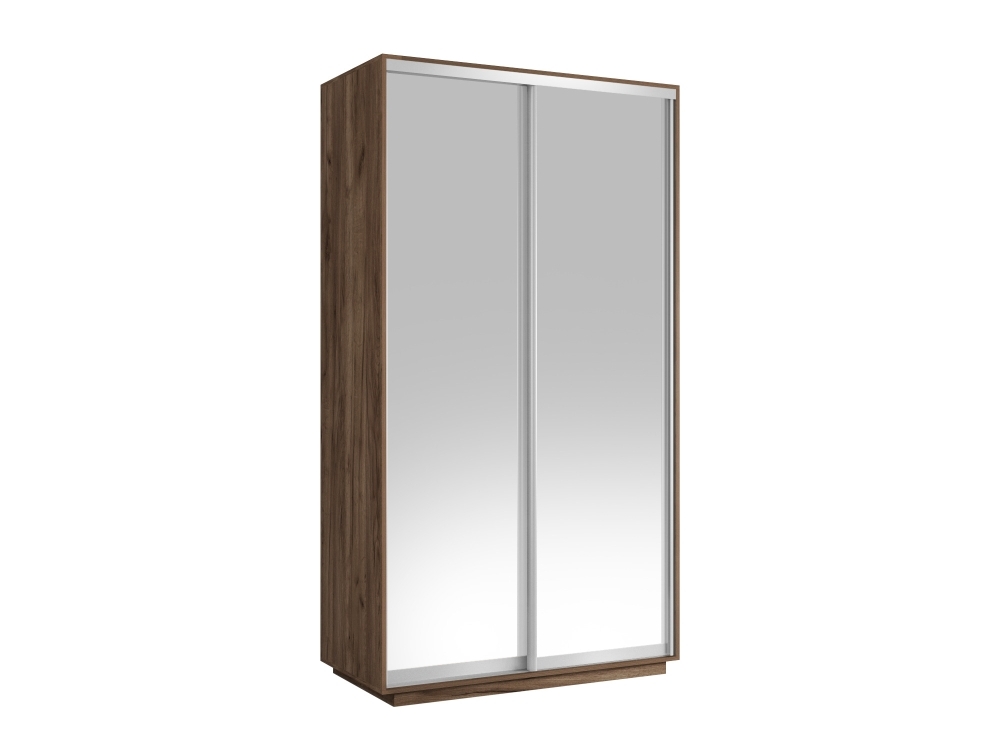 Шкаф-купе Экспресс Хит, 2дв.-зеркала, 120х60х220, Крафт табачный