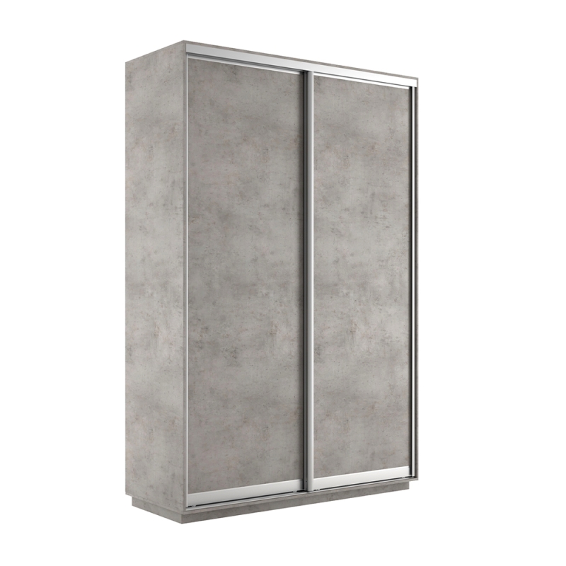 Шкаф-купе Экспресс, 2дв.-ДСП, 160х45х240, Бетон