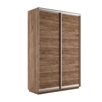 Шкаф-купе Экспресс, 2дв.-ДСП, 160х45х240, Крафт табачный