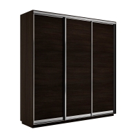 Шкаф-купе Экспресс 3дв. -ДСП, 180х45х220, Венге