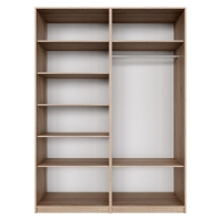 Распашной шкаф Локер 800+800 ("Push to Move"/Правый) Сонома