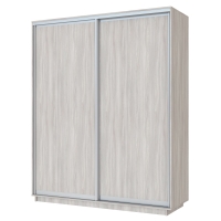 Шкаф-купе Экспресс, 2дв.-ДСП, 180х60х220, Ясень шимо светлый