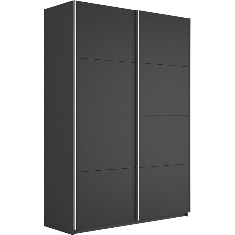 Шкаф-купе Прайм, 2дв.-ДСП/доводчики, 140х57х230, Серый диамант