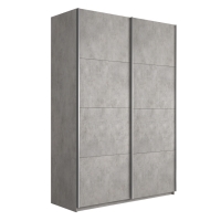 Шкаф-купе Прайм, 2дв.-ДСП/доводчики, 160х57х230, Бетон