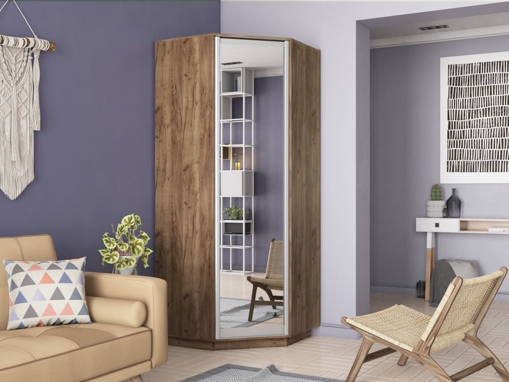 Шкаф распашной Распашной Угловой Экспресс 90х90х240 см