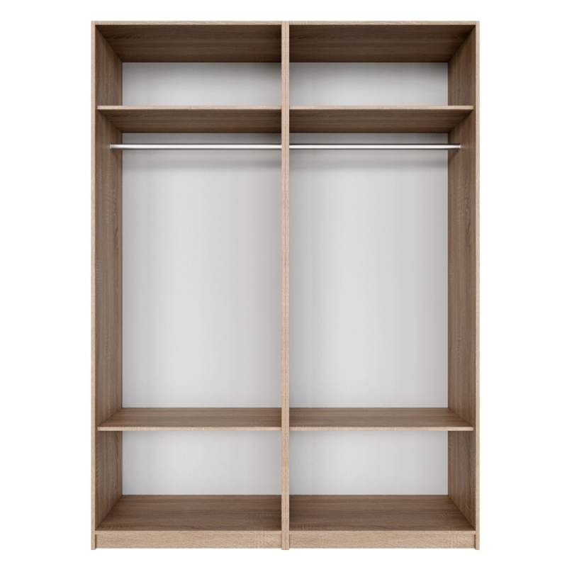 Распашной шкаф Локер 800+800 ("Push to Move"/Левый) Сонома