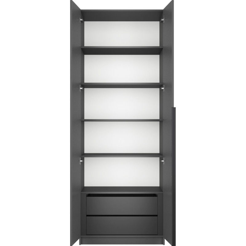 Шкаф распашной Локер "Распашной"/доп. полки + модуль 80х220х53