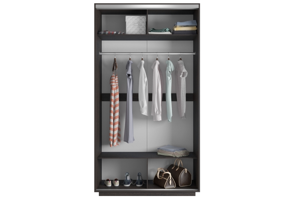 Шкаф-купе Экспресс Хит, 2дв.-ДСП, 120х60х220, Венге