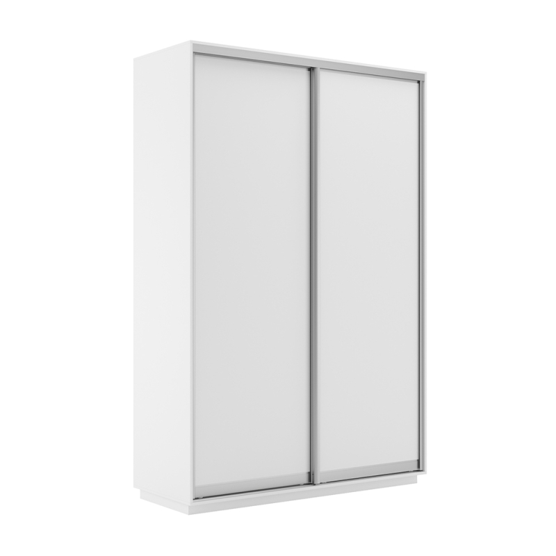 Шкаф-купе Экспресс, 2дв.-ДСП, 120х45х240, Белый снег