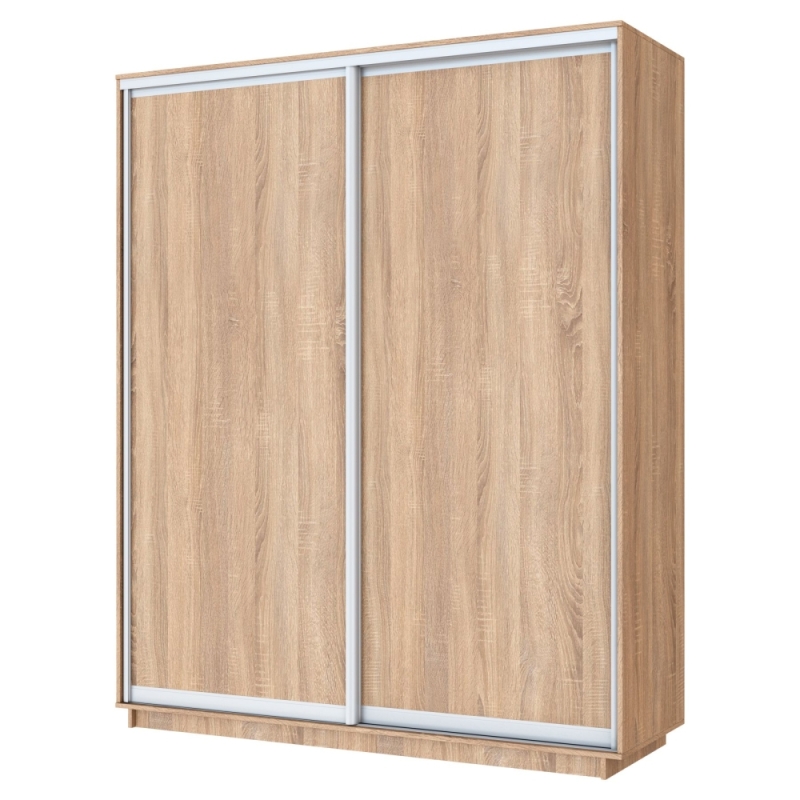 Шкаф-купе Экспресс, 2дв.-ДСП, 180х45х220, Сонома