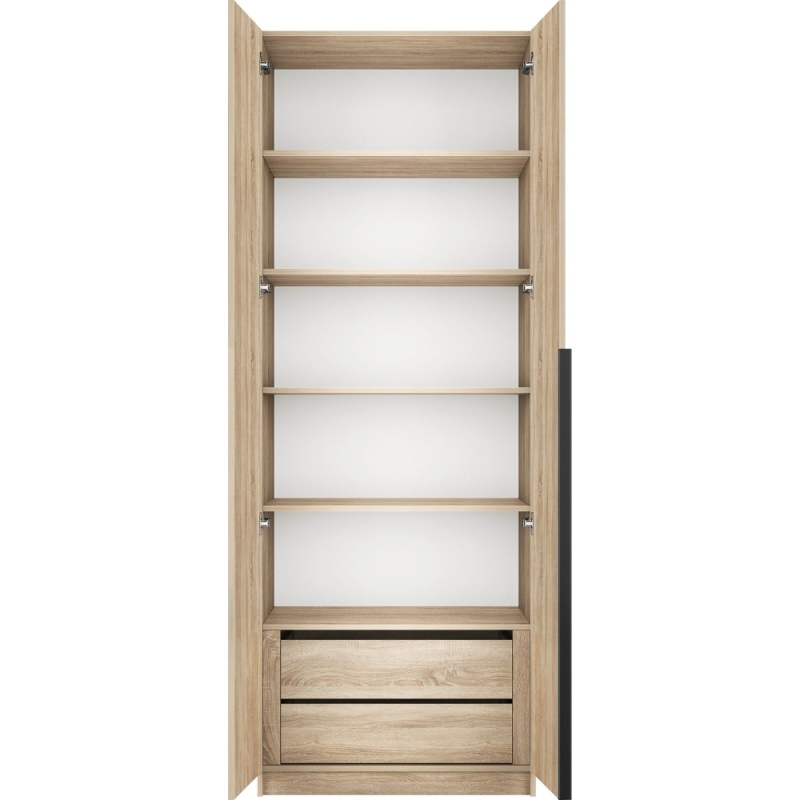 Шкаф распашной Локер "Распашной"/доп. полки + модуль 80х220х53