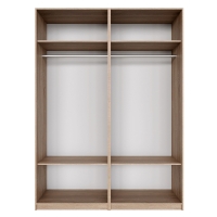 Распашной шкаф Локер 800+800 ("WingLine") Сонома