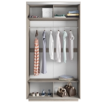 Шкаф-купе Экспресс Хит, 2дв.-зеркала, 120х60х220, Ясень шимо светлый