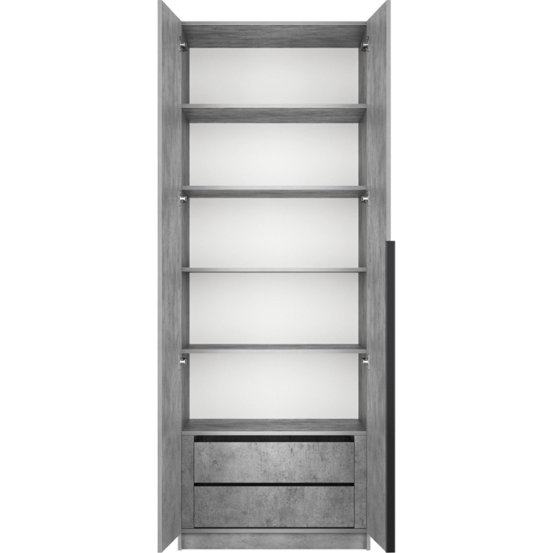 Шкаф распашной Локер "Распашной"/доп. полки + модуль 80х220х53