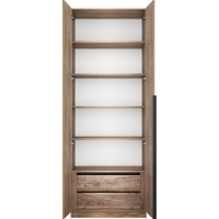 Шкаф распашной Локер "Распашной"/доп. полки + модуль 80х220х53