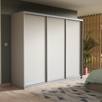 Шкаф-купе Экспресс 3дв.-ДСП, 180х60х240, Белый снег