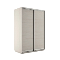 Шкаф-купе Экспресс, 2дв.-ДСП, 160х60х220, Ясень шимо светлый