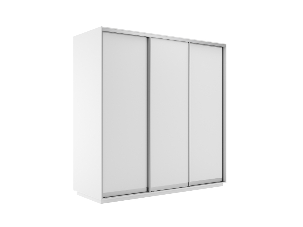 Шкаф-купе Экспресс 3дв.-ДСП, 180х60х220, Белый снег