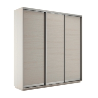 Шкаф-купе Экспресс 3дв. -ДСП, 180х45х240, Ясень шимо светлый