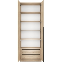 Шкаф распашной Локер "Распашной"/доп. полки + модуль 80х220х53