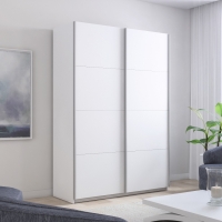 Шкаф-купе Прайм, 2дв.-ДСП/доводчики, 160х57х230, Белый Снег